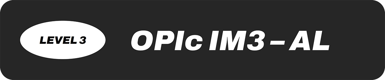 OPIc IM3-AL